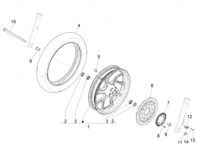 Μπροστινός τροχός